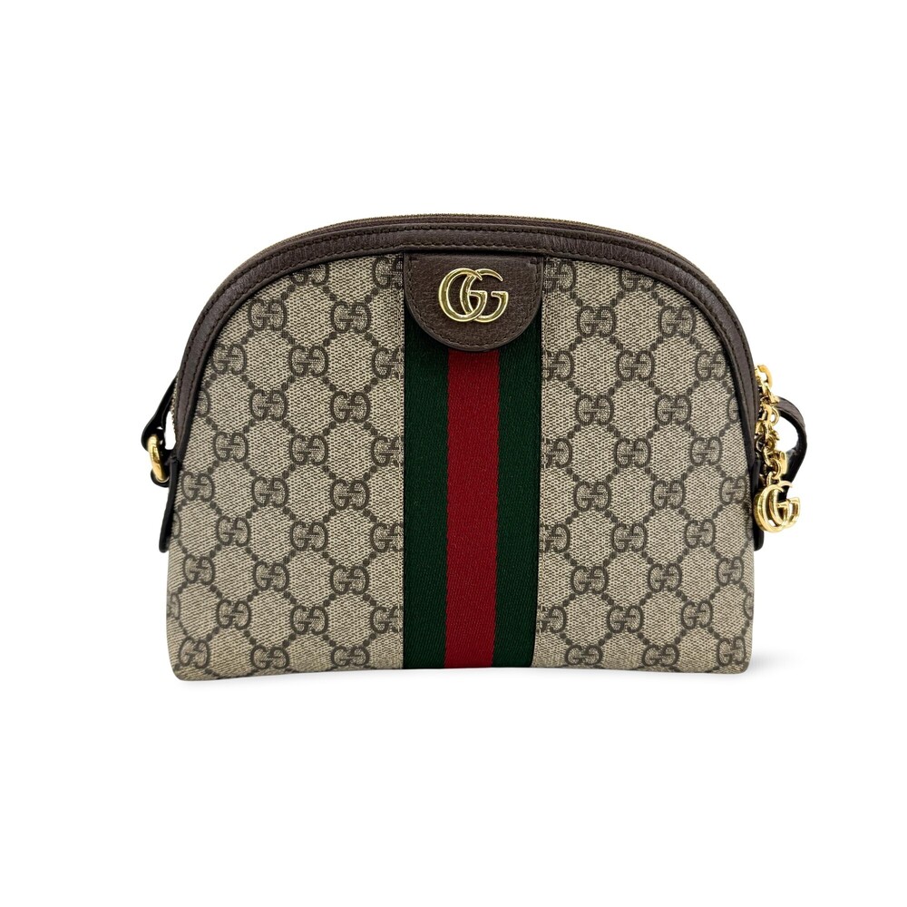 Gucci Ophidia Dome Top Handle GG Coated Canvas Small